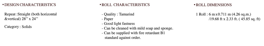 Tamarind (1000513) ROLL