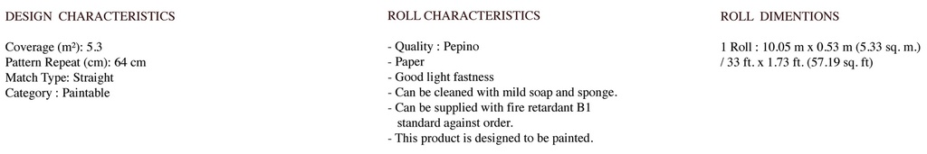 PEPINO x Paintable Roll  