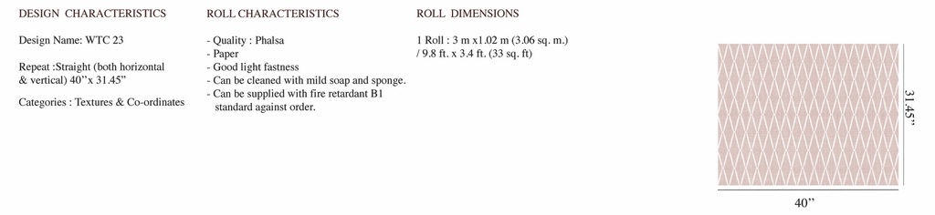 WTC 23 x PHALSA ROLL