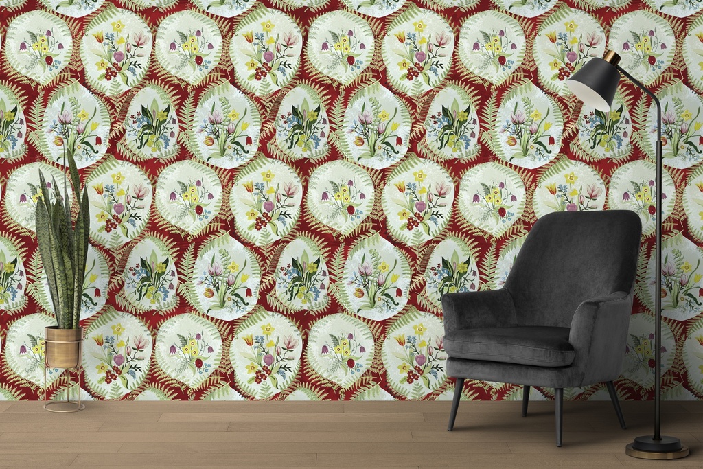 [3 Meter Roll X 1.47 Meters (4.41 SQM) , 9.8 Ft x 4.8 Ft ( 47 SQFT )] WPF 136 x ORANGE ROLL 