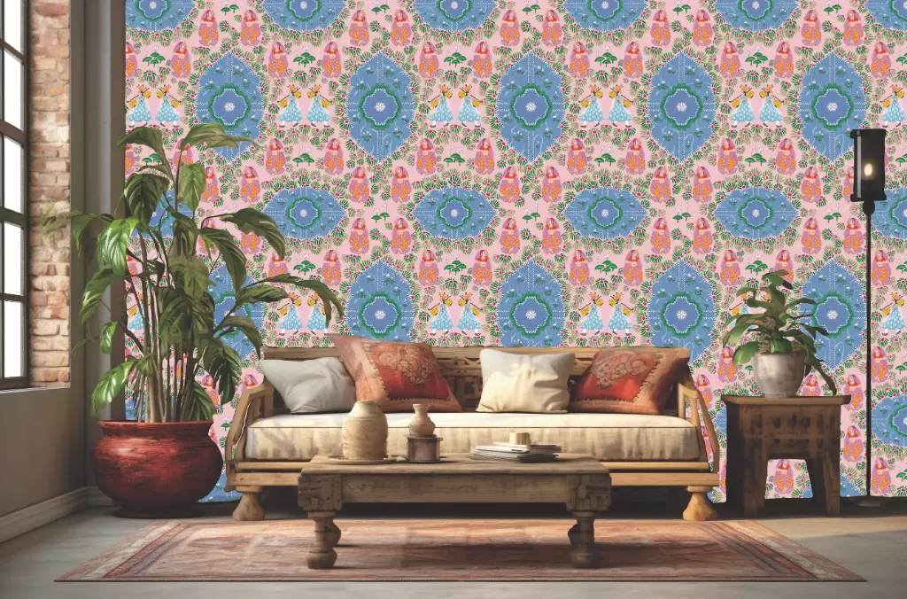 [3 Meter Roll X 1.02 Meters (3.06 SQM), 9.8 Ft x 3.4 Ft (33 SQFT)] WPF 150 x HOG PLUM ROLL   (A)