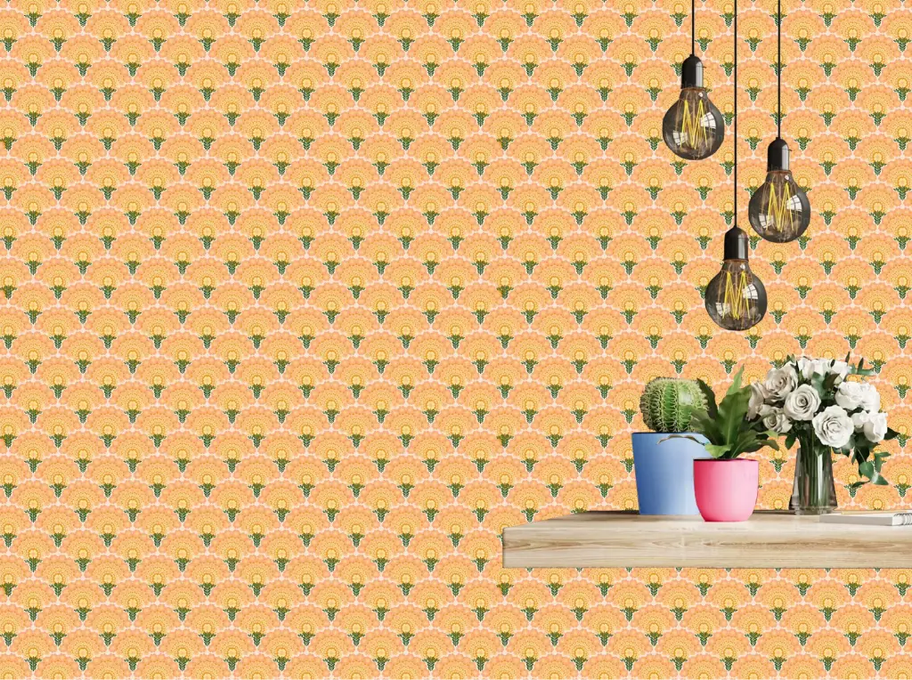 [3 Meter Roll X 1.02 Meters (3.06 SQM) , 9.8 Ft x 3.4 Ft ( 33 SQFT )] WTC 28 x  CASHEW ROLL (A)