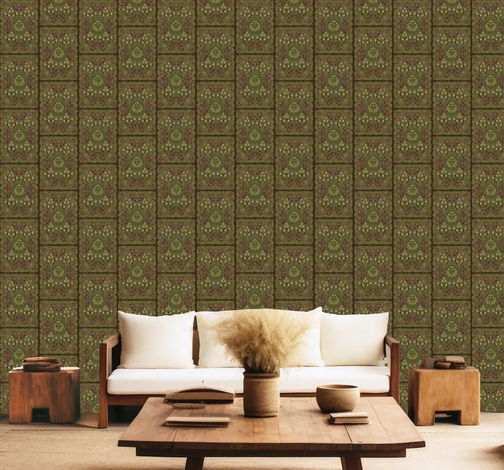 [3 Meter Roll X 1.02 Meters (3.06 SQM) , 9.8 Ft x 3.4 Ft ( 33 SQFT )] WPF 158 x BREAD FRUIT ROLL (A)