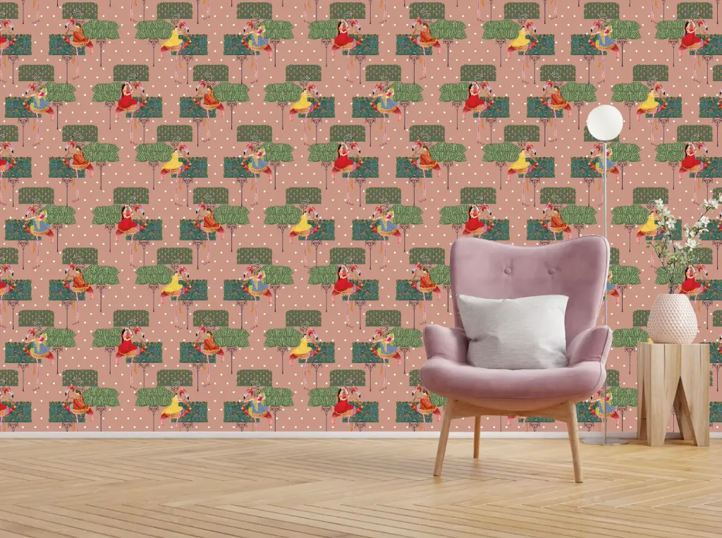 [3 Meter Roll X 1.22 Meters (3.66 SQM) , 9.8 Ft x 4 Ft ( 39 SQFT )] WPF 159 x PAPAYA ROLL