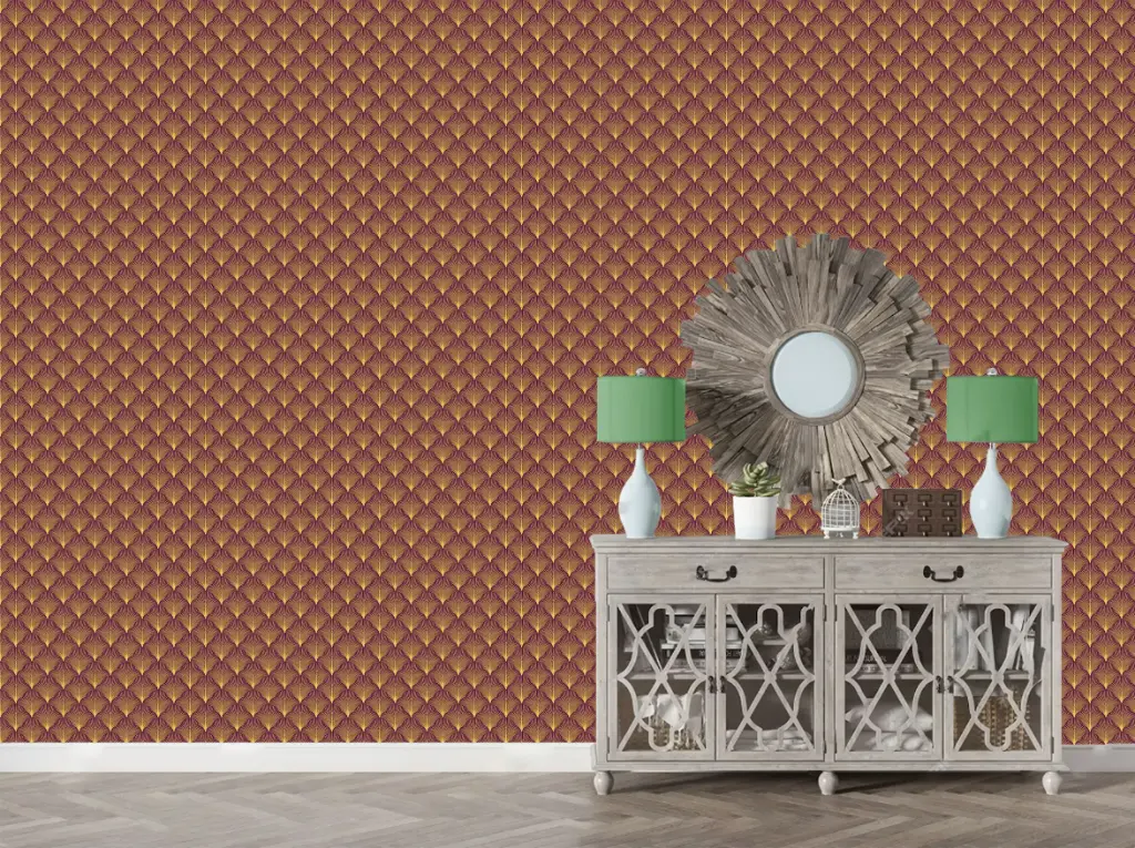 [3 Meter Roll X 1.35 Meters (4.05 SQM) , 9.8 Ft x 4.5 Ft ( 44 SQFT )] WTC 31 x  CRANBERRY ROLL (A)