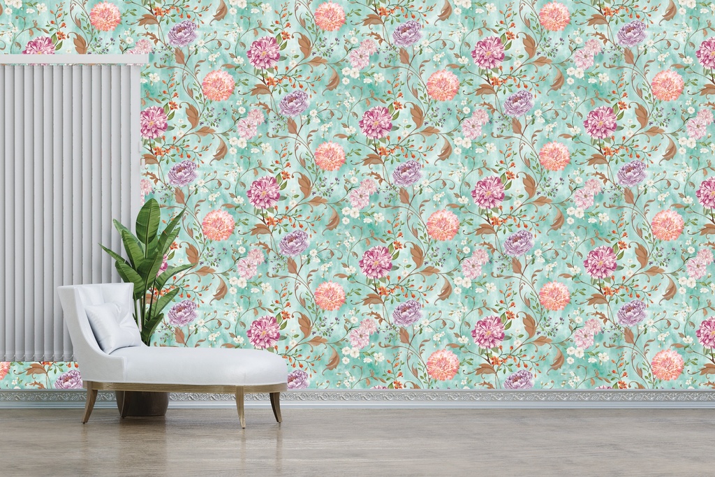 [3 Meter Roll X 1.47 Meters (4.41 SQM) , 9.8 Ft x 4.8 Ft ( 47 SQFT )] WPF 39 x Watermelon ROLL