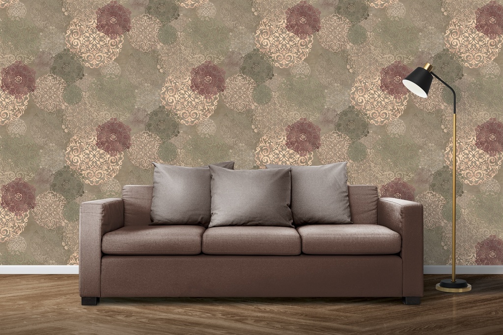 [3 Meter Roll X 1.47 Meters (4.41 SQM) , 9.8 Ft x 4.8 Ft ( 47 SQFT )] WPF 46 x Watermelon ROLL