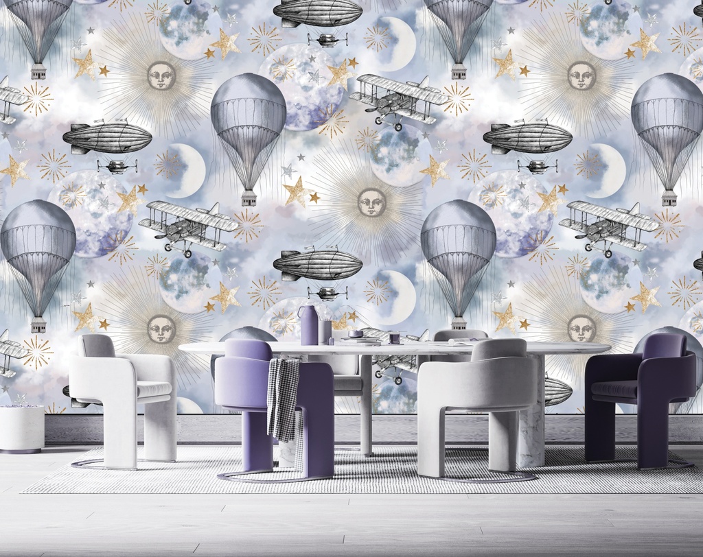 [3 Meter Roll X 1.47 Meters (4.41 SQM) , 9.8 Ft x 4.8 Ft ( 47 SQFT )] WPF 55 x APPLE ROLL