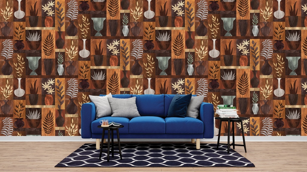 [3 Meter Roll X 1.47 Meters (4.41 SQM) , 9.8 Ft x 4.8 Ft ( 47 SQFT )] WPF 62 x Jackfruit ROLL