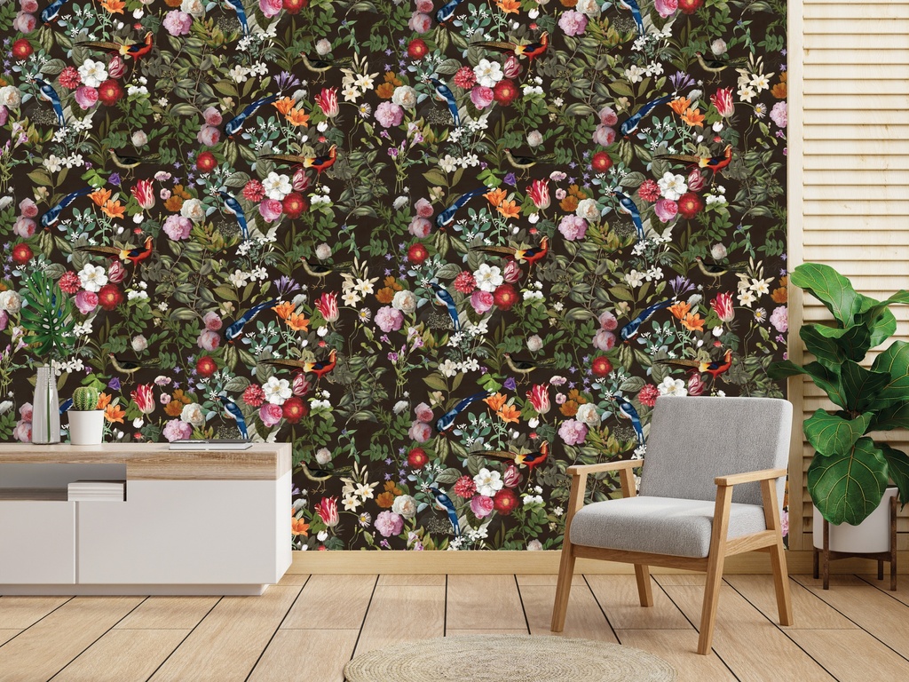 [3 Meter Roll X 1.47 Meters (4.41 SQM) , 9.8 Ft x 4.8 Ft ( 47 SQFT )] WPF 63 x GRAPE ROLL