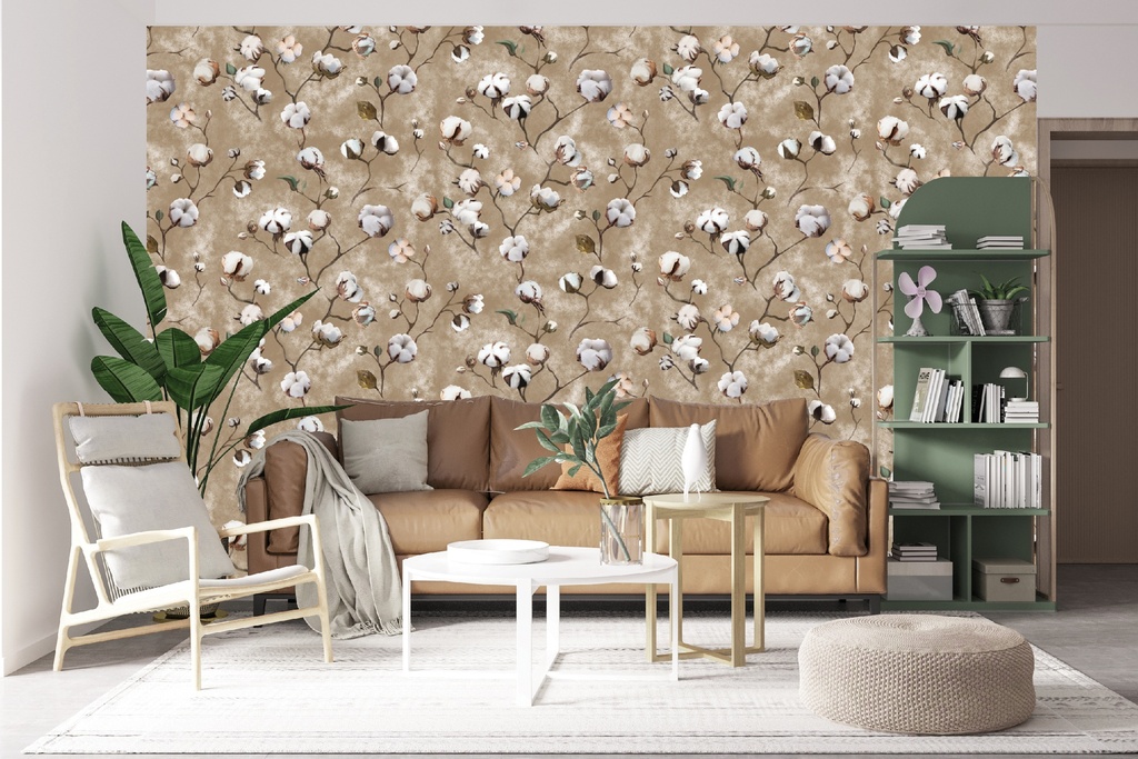 [3 Meter Roll X 1.22 Meters (3.66 SQM) , 9.8 Ft x 4 Ft ( 39 SQFT] WPF 77 x AVOCADO ROLL