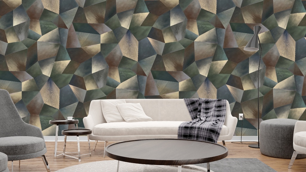 [3 Meter Roll X 1.47 Meters (4.41 SQM) , 9.8 Ft x 4.8 Ft ( 47 SQFT )] WPF 99 x PINEAPPLE ROLL