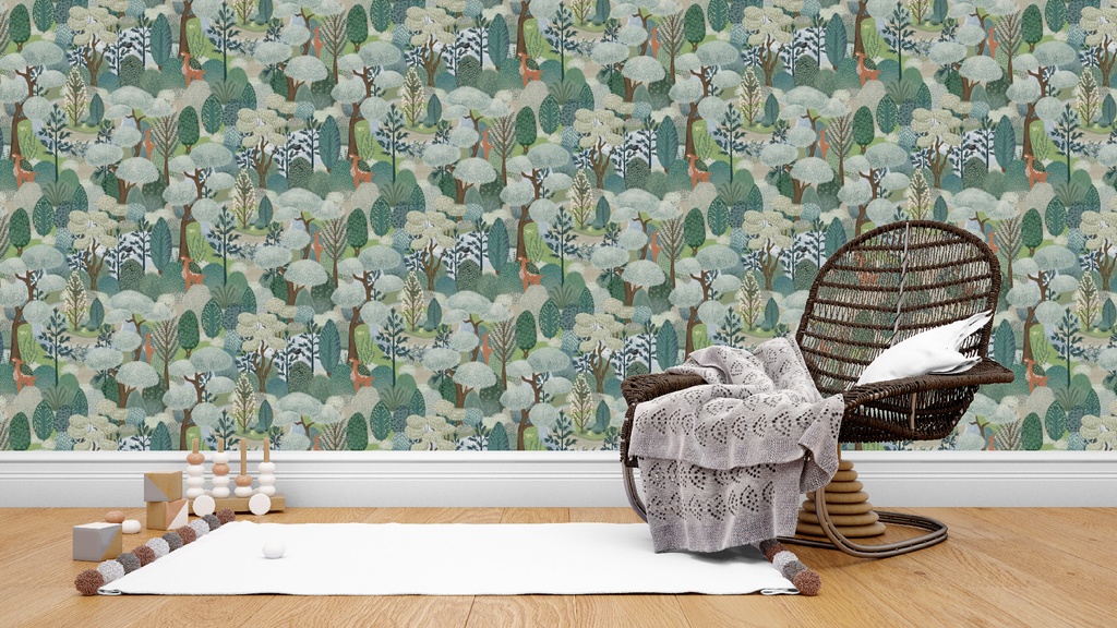 [3 Meter Roll X 1.47 Meters (4.41 SQM) , 9.8 Ft x 4.8 Ft ( 47 SQFT )] WPF 124 x CUSTARD APPLE ROLL