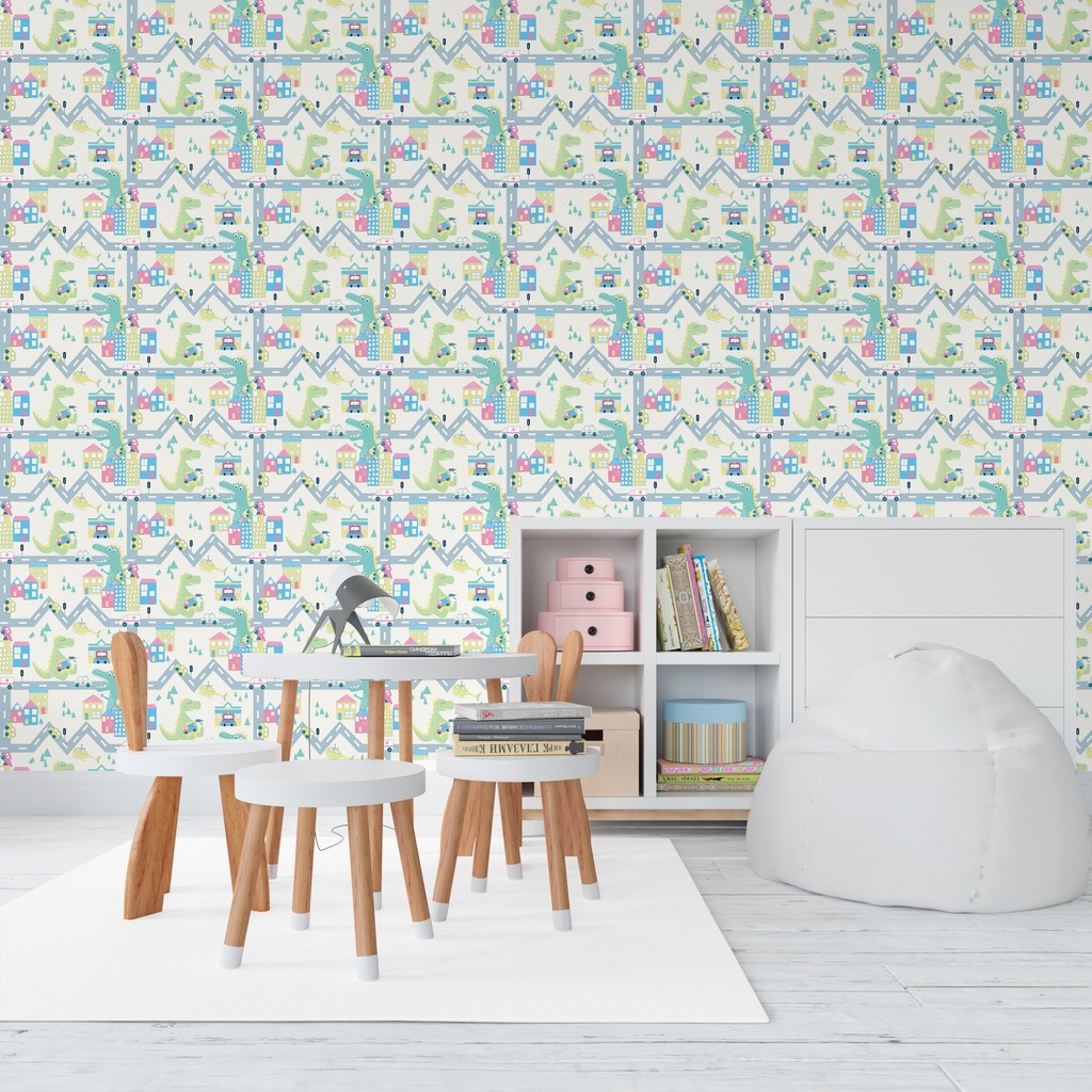 [3 Meter Roll X 1.47 Meters (4.41 SQM) , 9.8 Ft x 4.8 Ft ( 47 SQFT )] WPF 131 x Watermelon ROLL