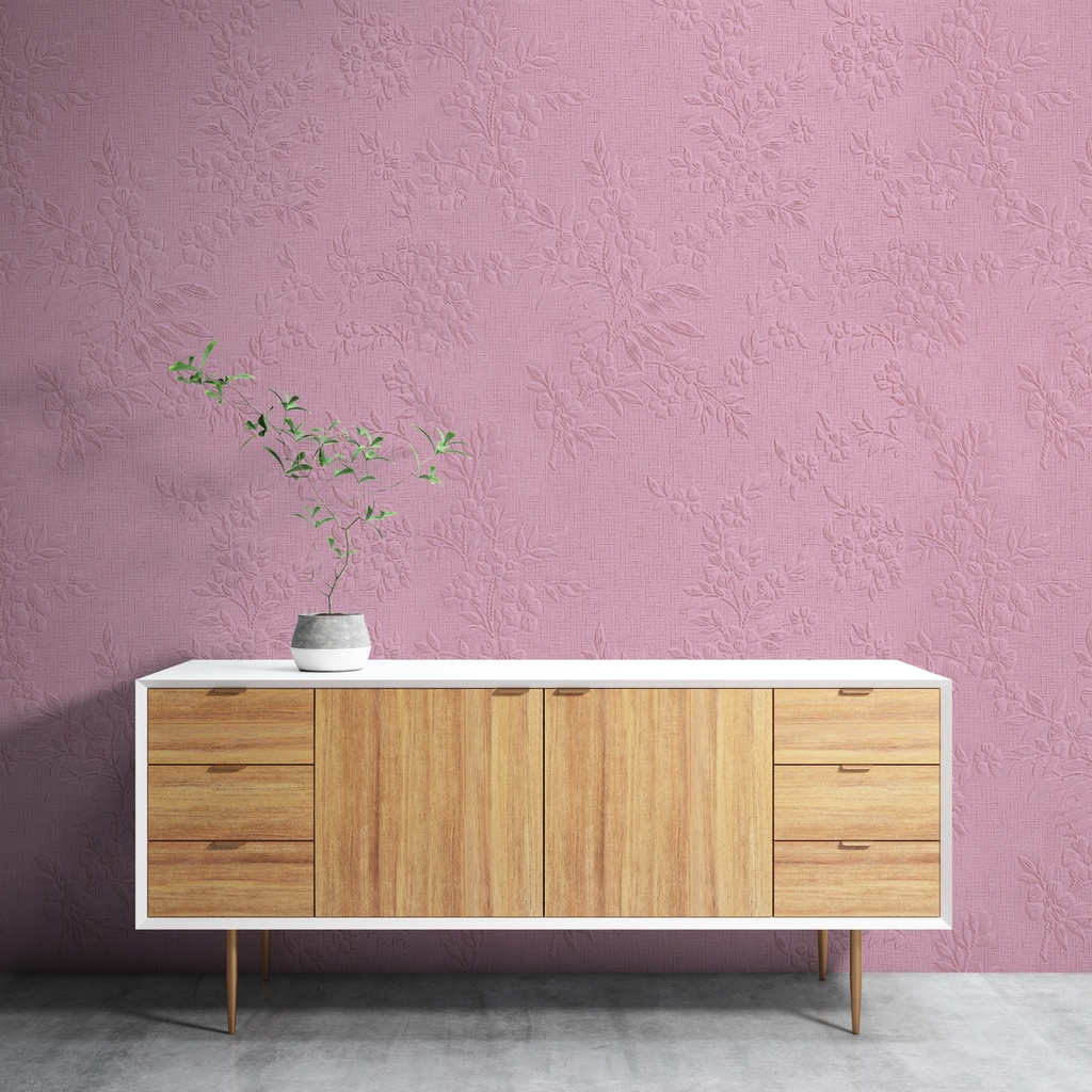 [1 Roll : 10 m x 0.53 m (5.3 sq. m.) / 33 ft. x 1.72 ft. (57 sq. ft)] CURRANT x Paintable Roll 