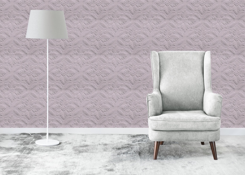 [1 Roll : 10 m x 0.53 m (5.3 sq. m.) / 33 ft. x 1.72 ft. (57 sq. ft)] TAMARILLO x Paintable Roll 